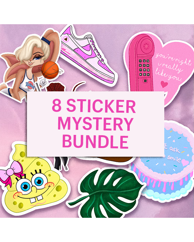 8 Sticker Mystery Bundle